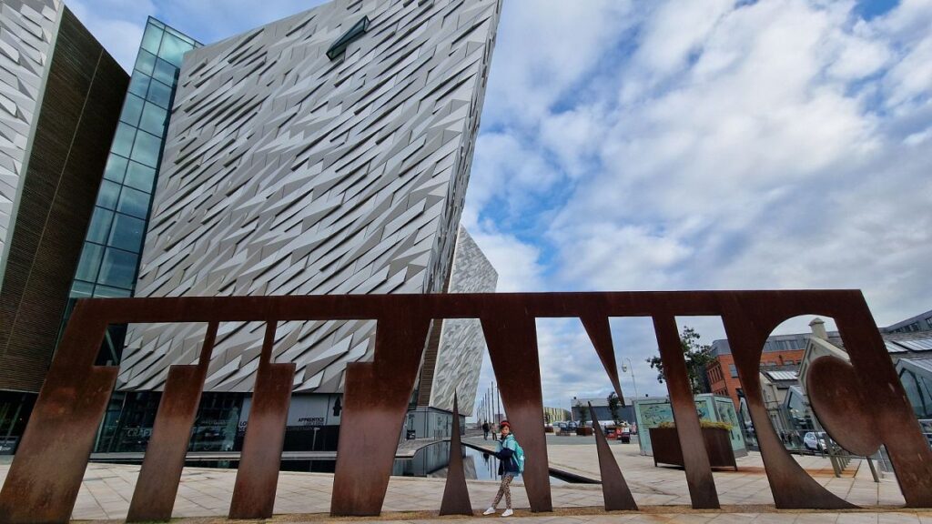 Outside the Titanic Experience