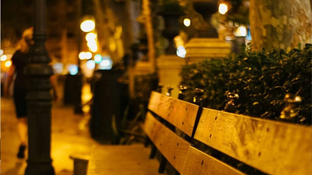 A street scene in Palma de Mallorca, Spain, one of the world