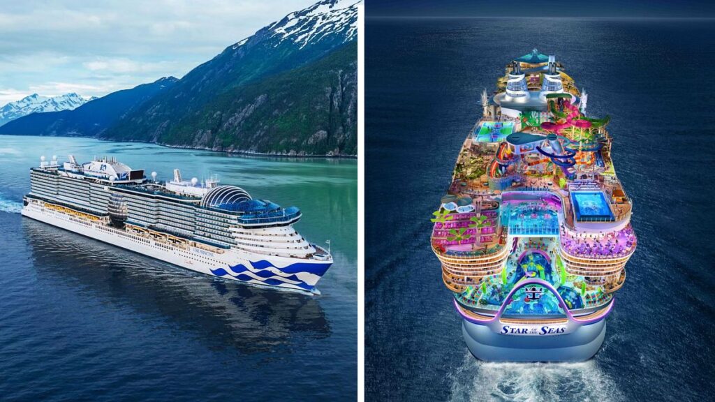 The biggest cruise ships launching in 2025 are serious beasts.