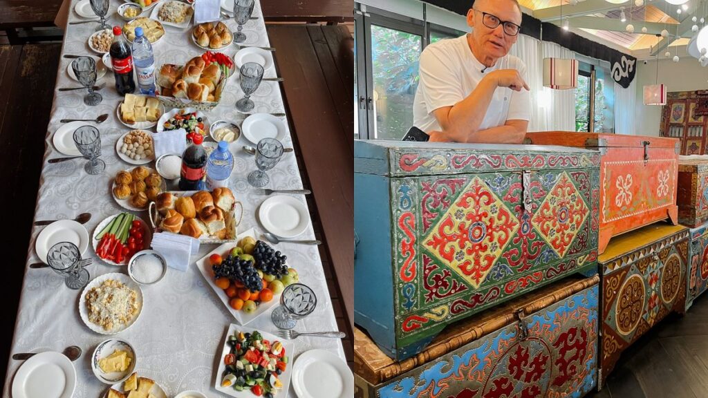 Non solo un pasto: questo ristorante è la porta del Greenst National Park del Kazakistan