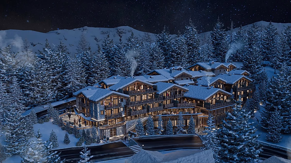 Raffles e One&Only si dirigono verso le piste di Courchevel con l'ampliamento degli hotel alpini